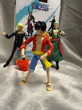 Bandai, Anime Heroes, One Piece, Monkey D. Luffy Sanji Roronoa zoro picture