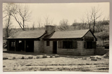 RPPC Shelter House, Maquoketa Caves State Park, Iowa IA Vintage Postcard picture