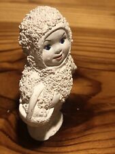 Vintage Handmade German Snow Baby Carrying A Basket. Year Unknown picture