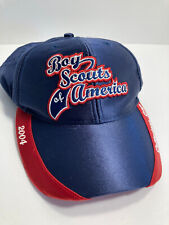 Vintage Boy Scouts of America Cap Hat Blue 2004 Collectors Cap Distressed picture