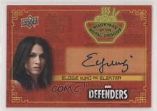 2018 Marvel Defenders Markings of the Royal Dragon Elodie Yung #RD-EY Auto 2y5 picture