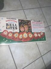 VTG ELECTRONIC SINGALONG MUSICAL BELL LITES 9 BELLS 8 SONGS Christmas Lights picture