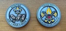 JUST 1 HOUR A WEEK? CHALLENGE COIN Cub Scout and Boy Scout Leader Award Gift picture
