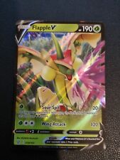 Pokemon Card SWSH Battle Styles Flapple V 018/163 Hoil Foil Shiny picture