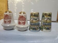 2pr Colorado Salt Pepper Shakers Vintage Sovenir Thrifco Japan Top of the Nation picture