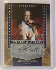 Ratt Singer Stephen Pearcy Signed 2008 Upper Deck Spectrum of Stars Auto Card  picture
