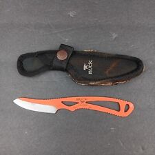Buck 135 Caper ORANGE-DISCONTINUED-USA Knife With Sheath Read Description  picture