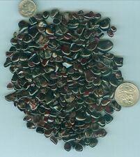 615 Grams of Natural Garnet Tumbled and Polished Pieces 8mm to 12mm Garnet rough picture