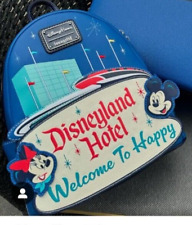 SOLD OUT 2024 Disneyland  Hotel Exclusive  Loungefly Mini Bag Backpack picture