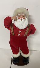 Rock Santa Collectibles Jingle Bell Rock Animated Santa Claus 1998 Working EX picture