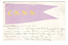 Postcard: Colorado State Normal School, Greeley, CO (CSNS) - flag picture