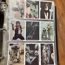 1977-1980 Topps Star Wars Burger King Uncut Complete Set 36 Empire Stikes Back picture