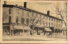 Hempstead Grand Central Hotel Long Island New York Antique Postcard c1910 picture