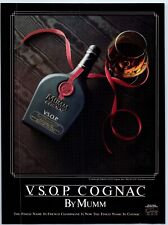 Mumm Cognac V.S.O.P. Bottle Glass Finest Name in Cognac 1985 Print Ad 8