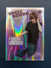 2010 Panini Spellbound Justin Bieber #1 Of 12 Mint 1'st Print  picture