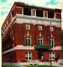 Elks Building Washington Street Binghamton NY New York 1927 Postcard picture