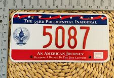 1998 Washington DC District Of Columbia License Plate 5087 Inaugural ALPCA Decor picture