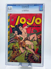 Jo-Jo Comics #24 CGC 4.0 Old Label Jack Kamen Cover, Matt Baker pencil and inked picture