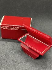 Vintage Avon Color Lipstick Mirror NOS In Box Red 1990 2 Inches picture