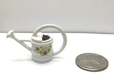 Vintage Miniature Decorative Watering Can Flowers Miniature Dollhouse Decor picture