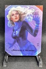 2024 Marvel Flair Invisible Woman Twilight  Flair /5 Fantastic Four picture