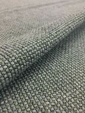 1.5 yds Camira Craggan Marsh Gray & Green Nubby Wool Upholstery Fabric MSRP $104 picture