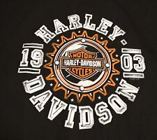 Harley Davidson T-Shirt Hill City South Dakota Size Large picture
