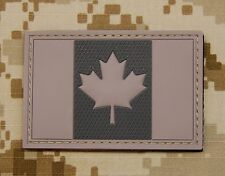 3D PVC Canada Flag Patch Canadian Army CADPAT Tactical Combat Morale Hook/Loop picture
