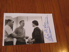 Dee O'Hara Autographed Hand Signed 3x5 Paper NASA Astronaut Nurse picture