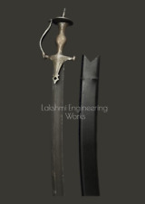 antique sword militaria , HANDFORGED ANTIQUE, look handicraft, wootz ,buy it now picture
