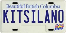 Kitsilano Beach Vancouver Beautiful British Columbia Canada BC License Plate picture