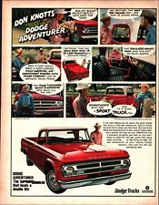 1969 Don Knotts Discovers Dodge Adventurer Pickup Truck - Vintage Automobile Ad picture