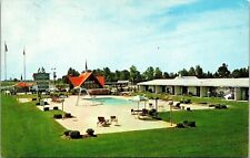 Howard Johnson Motor Lodge Restaurant Dunn NC North Carolina Postcard UNP VTG picture