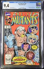 New Mutants #87 - CGC 9.4 - White Pages - 1st Cable picture