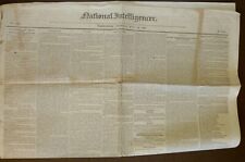 National Intelligencer July 12 1860. Republican Platform Everett July 4 Oration picture