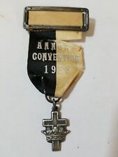 1936 Masonic Annual Convention Ribbon Original picture