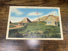Vintage 1930’s-40’s Linen Postcard Theodore Roosevelt Memorial Park North Dakota picture