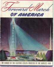 1939 WORLD'S FAIR FORWARD MARCH OF AMERICA New York Power & Light Corporation picture