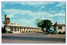 c1950's Rainbow Motel Humber Bay Toronto Ontario Canada Unposted Postcard picture