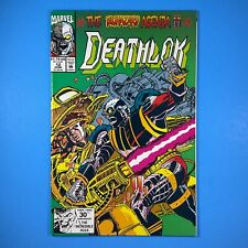 DEATHLOK #12 The Biohazard Agenda Part 1 Marvel Comics 1992 picture
