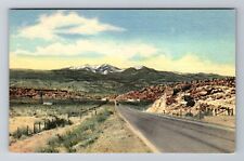 Grants NM-New Mexico, Mount Taylor From Highway 66, Antique, Vintage Postcard picture