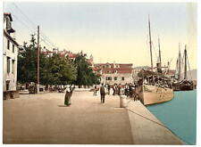 Photo:Sebenico,the alla water front,Dalmatia,Austro-Hungary picture
