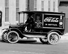 1921 Vintage COCA COLA Delivery Truck 8x10 Borderless PHOTO picture