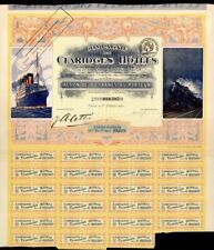 Compagnie des Claridges Hotels - Stock Certificate - Shipping Stocks picture