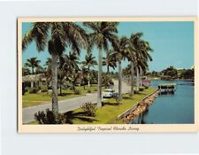 Postcard Delightful Tropical Florida Living USA picture