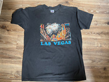 Scarce VTG 1970's Las Vegas Strip T Shirt Single Stitch Size Thin Cotton SIZE XL picture