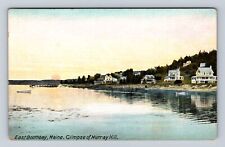 East Boothbay ME-Maine, Glimpse Of Murray Hill, Antique, Vintage Postcard picture