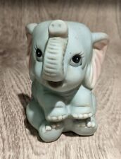 Vintage Home Interiors Homco Baby Elephant Porcelain Figurine # 1400 picture