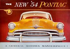 1954 Pontiac Brochure - Great Condition - Un Circulated picture