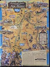 1940 Historic Trails Through New Mexico Tourism Print Advertising LIFE Color picture